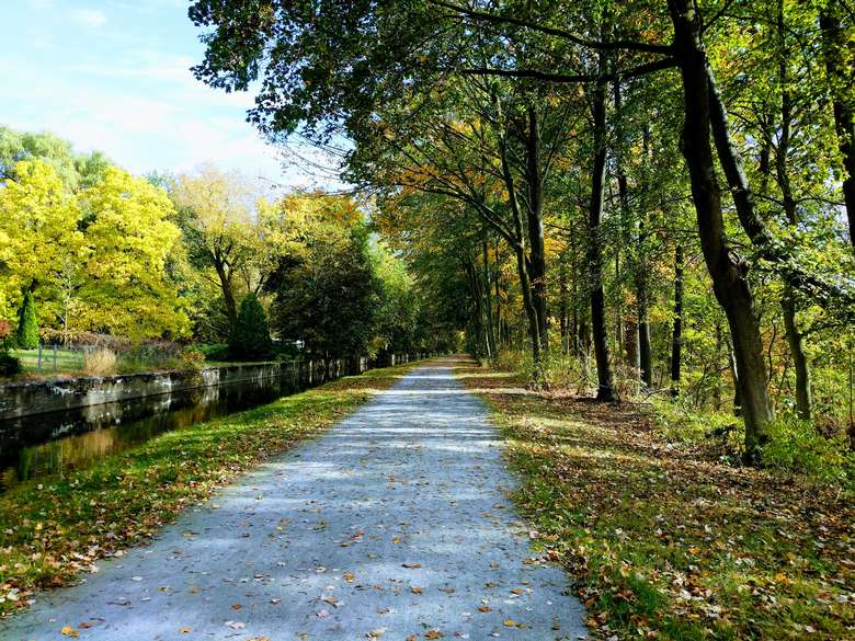 trail by canal
