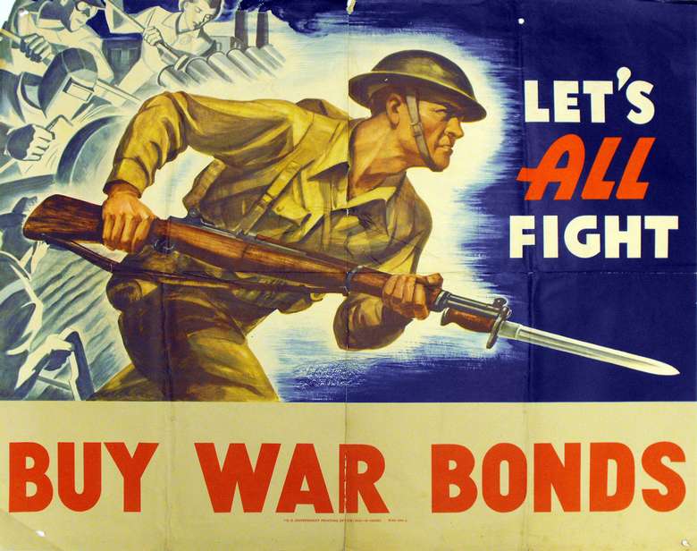 WWII Home Front Poster