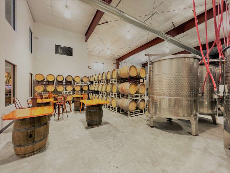 A look at the Semi-Private Event Space - perfect for Bachelorette Parties!