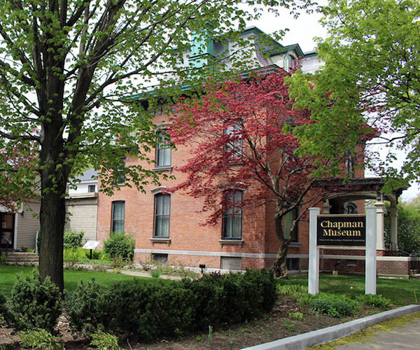 exterior of Chapman Museum