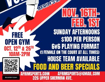 Afrim's Sports Adult League Volleyball