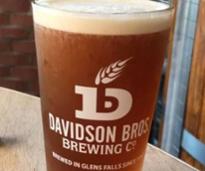 davidson brothers beer glass