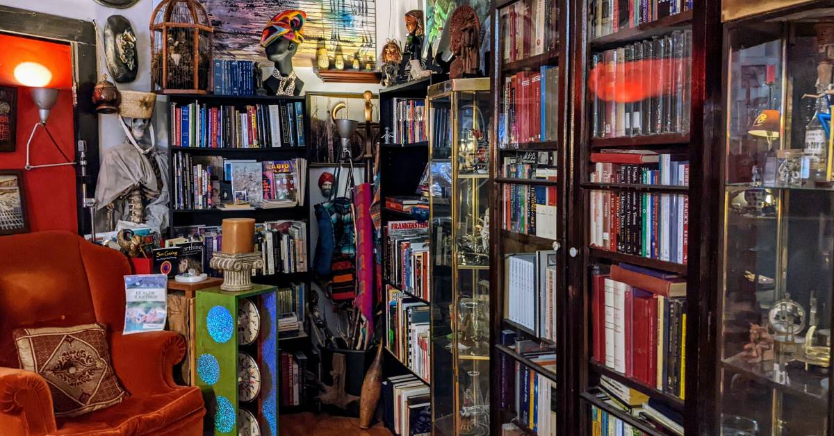 interior of ghost books