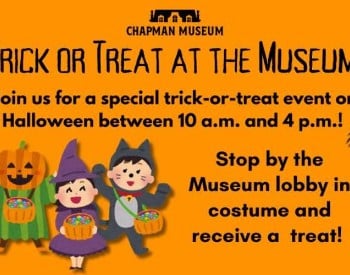 trick or treat at the museum