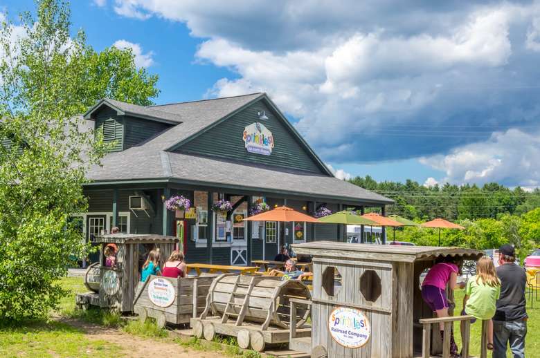 play train, etc. outside Sprinkles