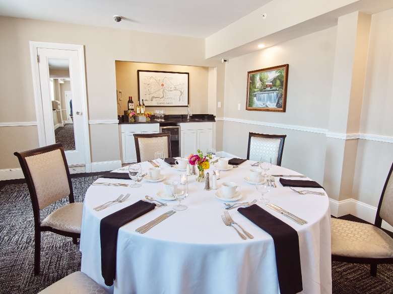 Meeting Room with Table, Chairs