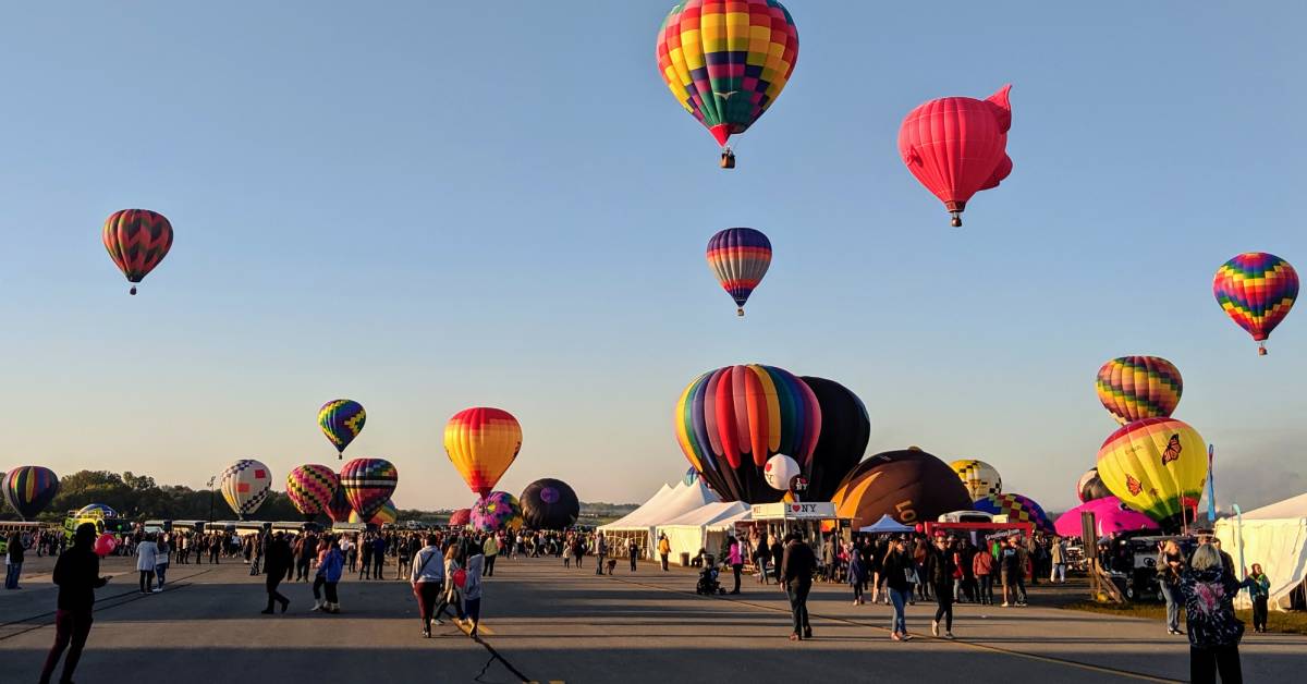 adirondack balloon festival