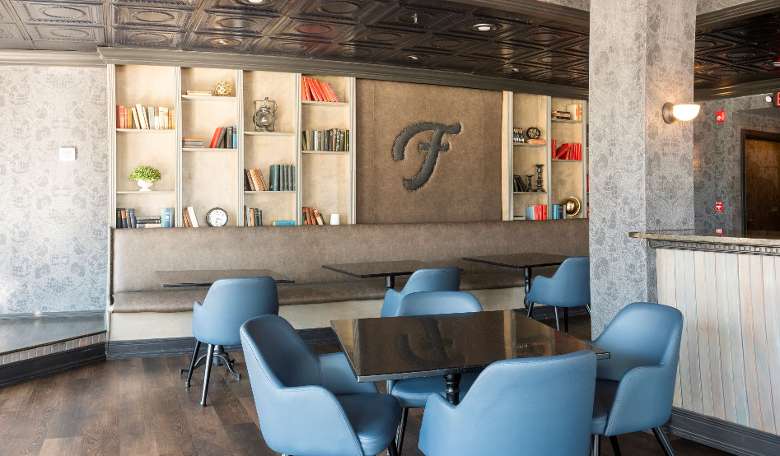 Restaurant with seating