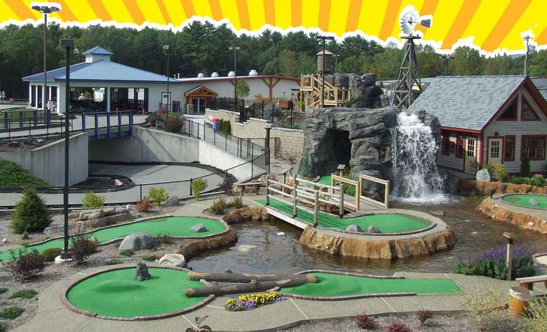 an aerial view of The Fun Spot