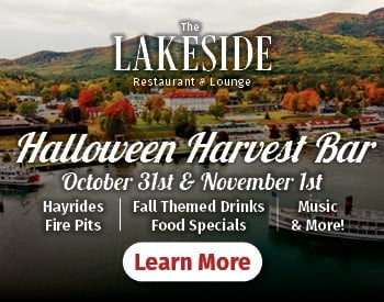 Halloween Harvest Bar at the Lakeside Restaurant & Lounge | Oct 31st & Nov 1st | Hayrides, Firepits, Fall Themed Drinks, Food Specials, Music & More!