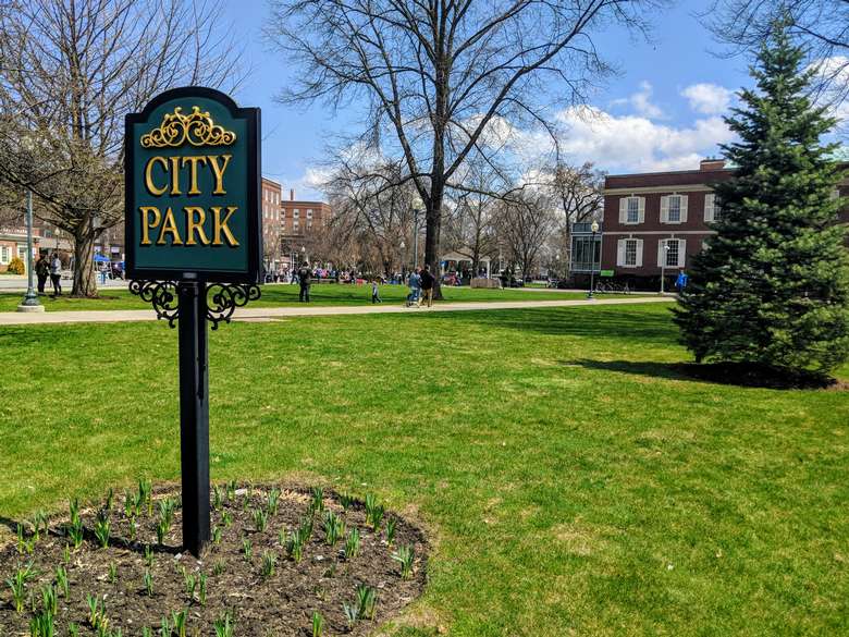 Photo credit: Alan Nudi City Park sign