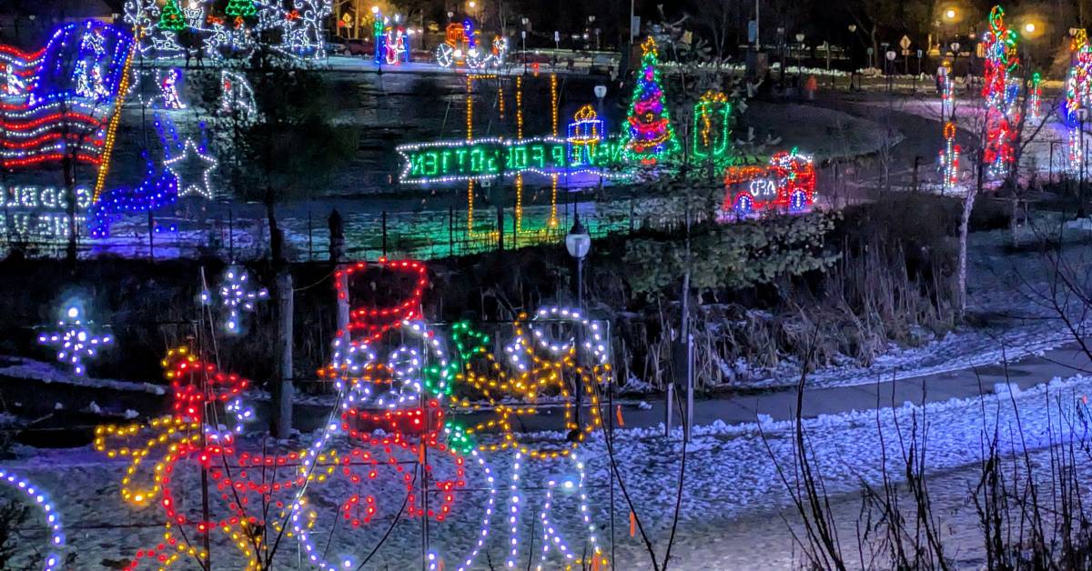 holiday lights displays