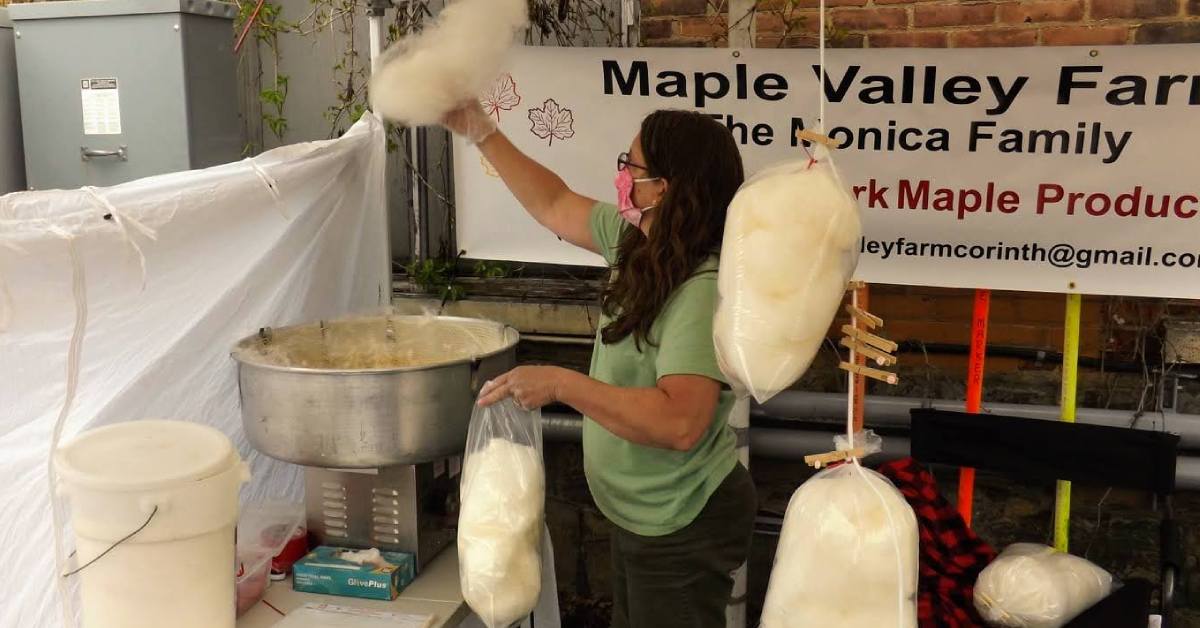 maple valley farm as a vendor at the shirt factory