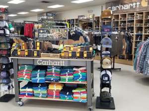 Men's clothing department