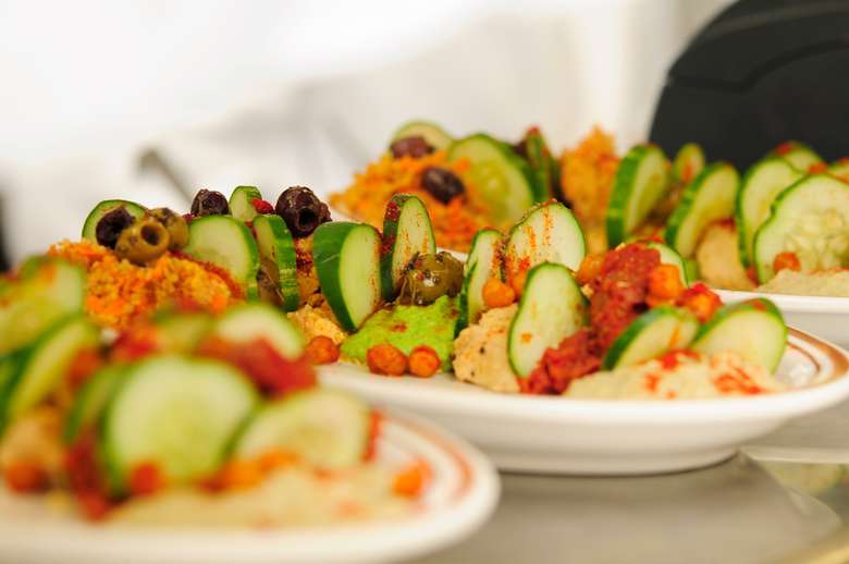 Vegetables on a plate