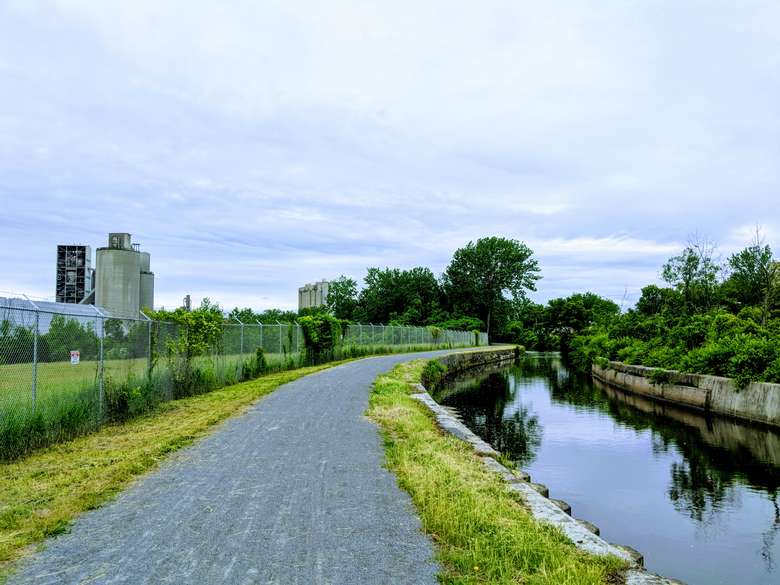 trail by canal
