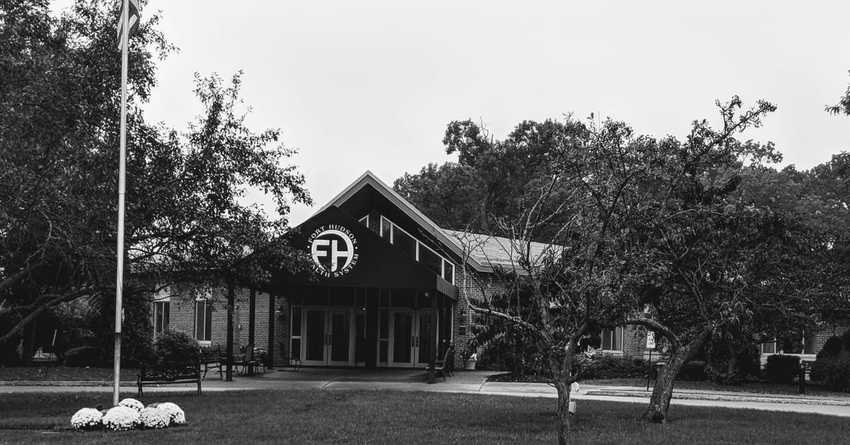 outside nursing home