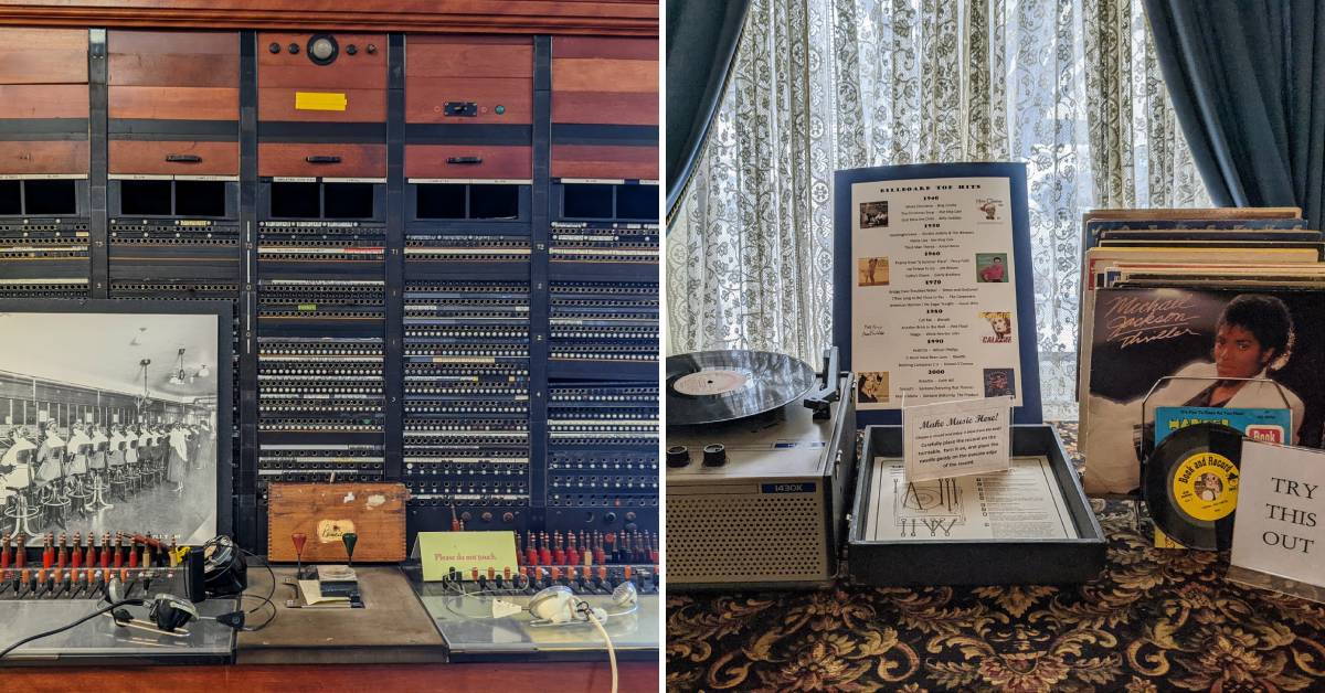 displays at the chapman museum