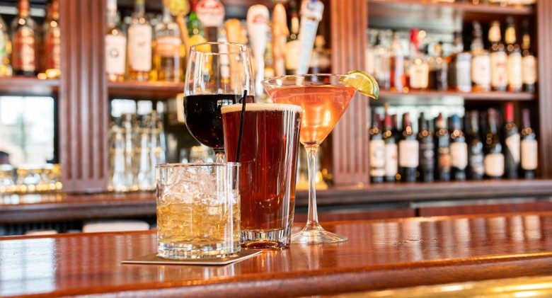 Drinks at Fenimore's Pub