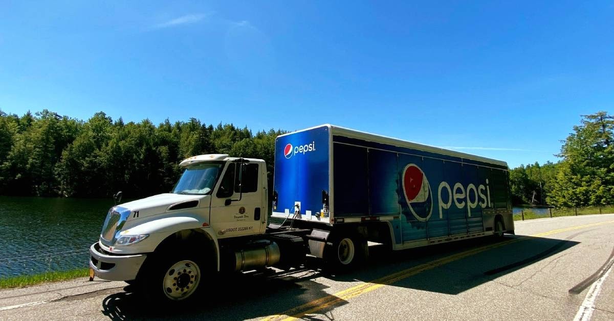 pepsi delivery truck