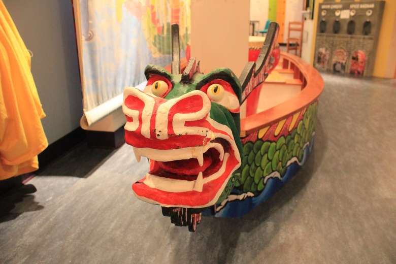 Our Taiwanese Dragon Boat.