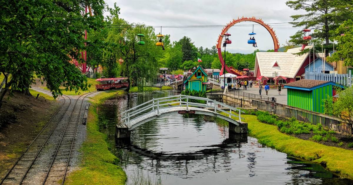 scene at Great Escape