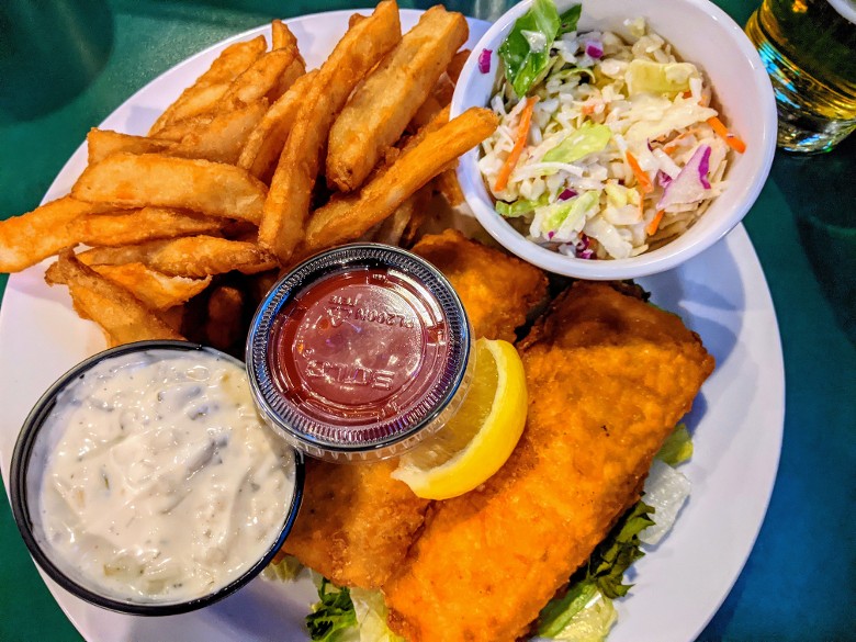 Stop in for lunch, happy hour, or a fun Friday night with live entertainment. fish and chips