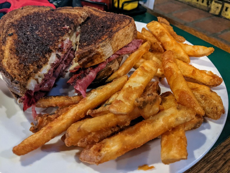 From burgers to sandwiches and beyond, there's something for everyone. reuben with fries