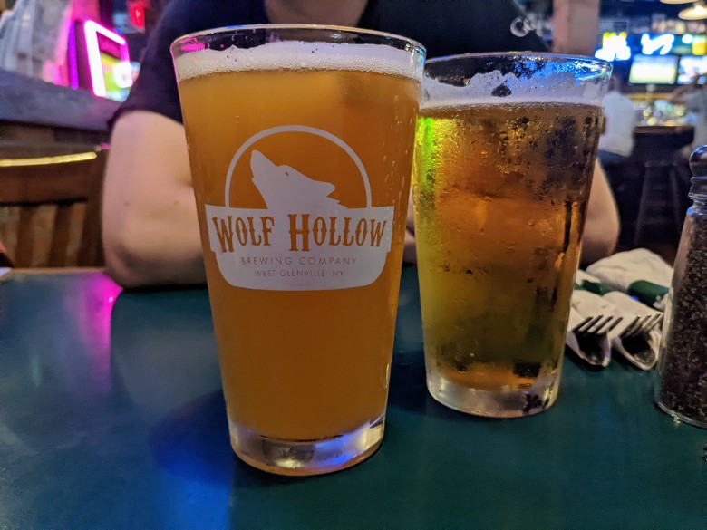 Stop in for a happy hour! beer