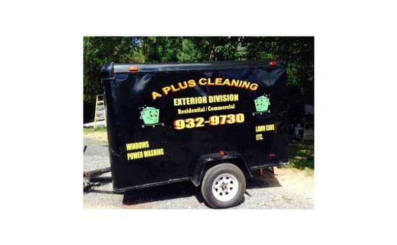 A Plus Cleaning Trailer