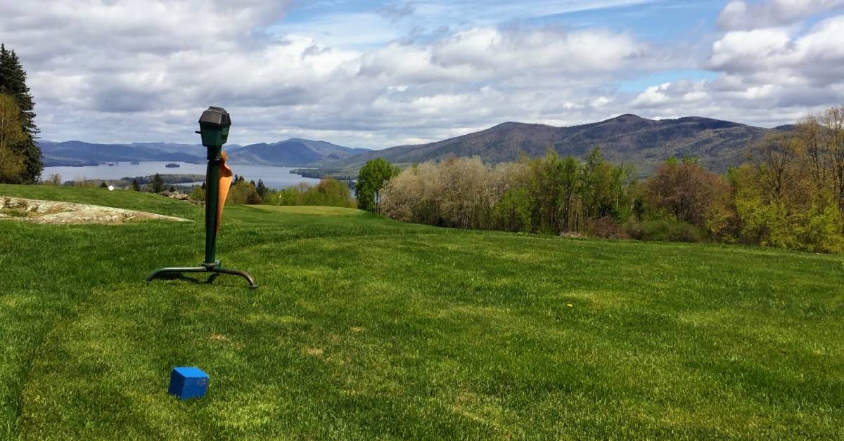 view from top of the world golf